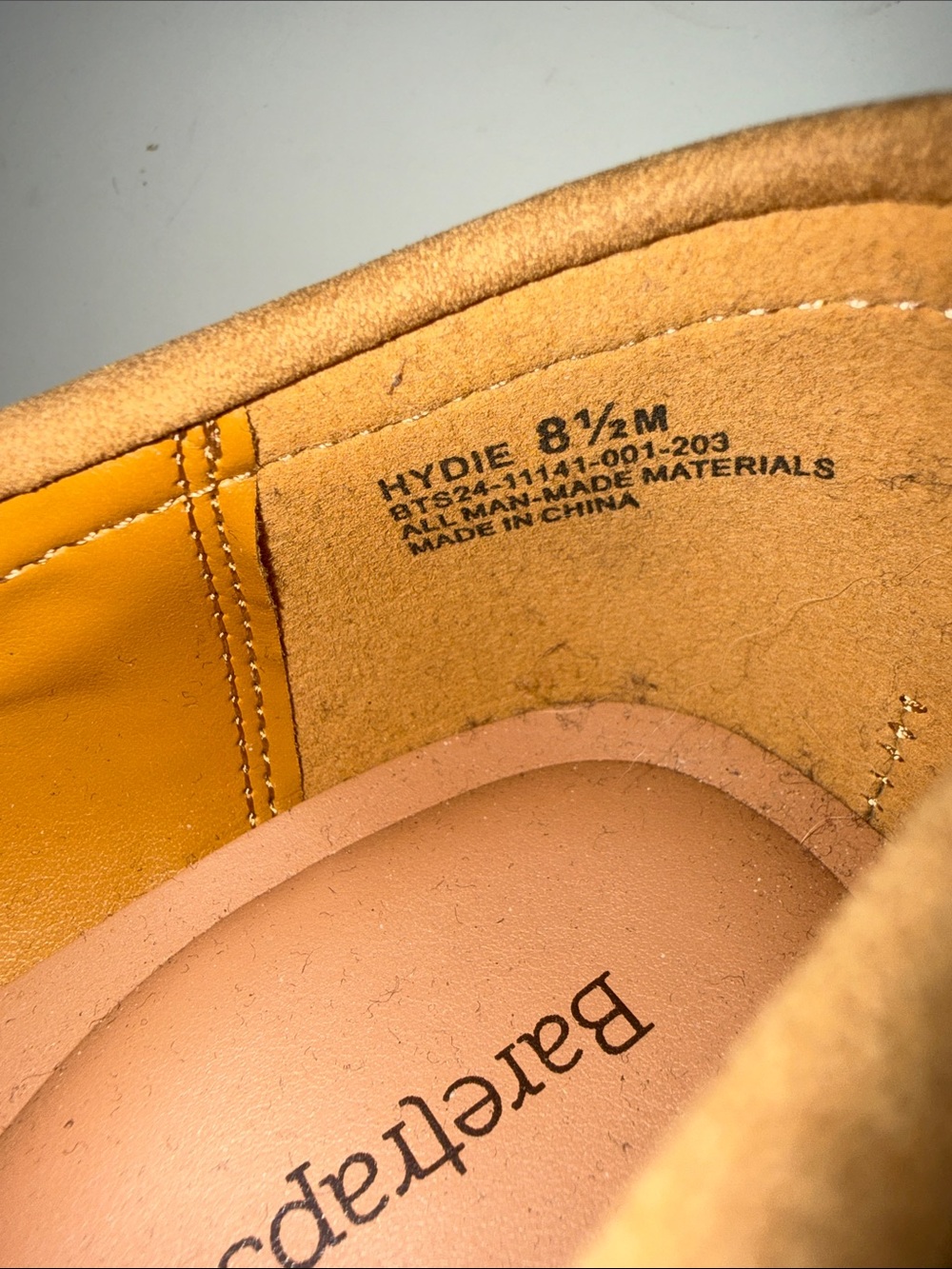BareTraps Cognac Slip-On Moccasin Loafers - Picture 5 of 5
